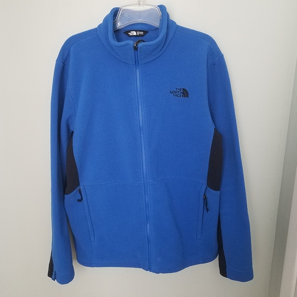 The North Face Other - The North Face Mens Fleece Full Zip Jacket Size Large Blue Black